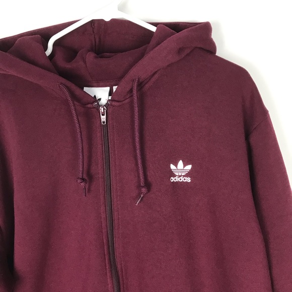 NEW Adidas Full-Zip Logo Hoodie - Picture 4 of 7